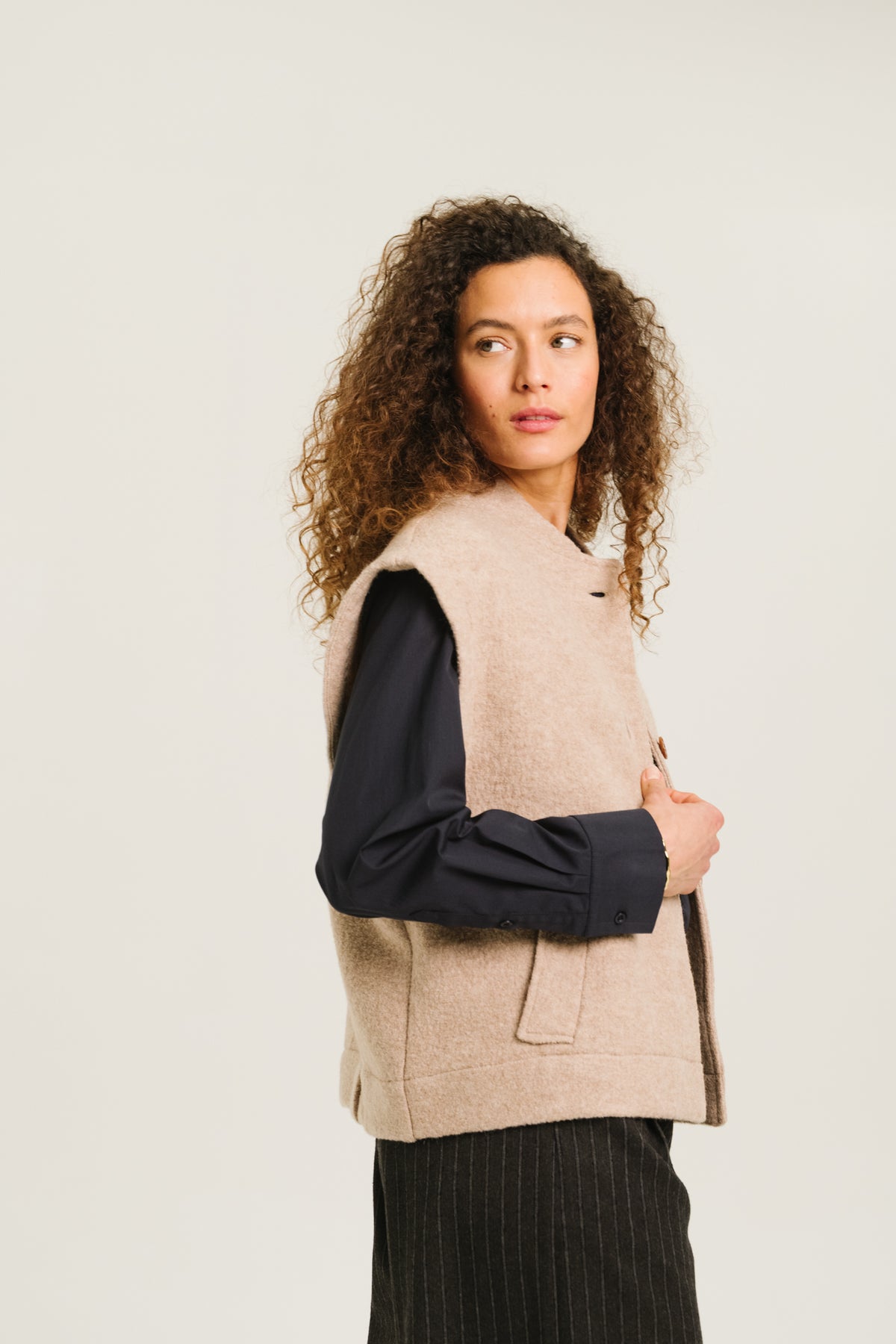 GILET SONNY - WOOD