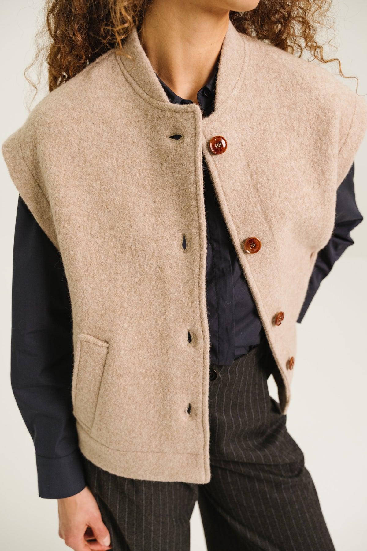 GILET SONNY - WOOD
