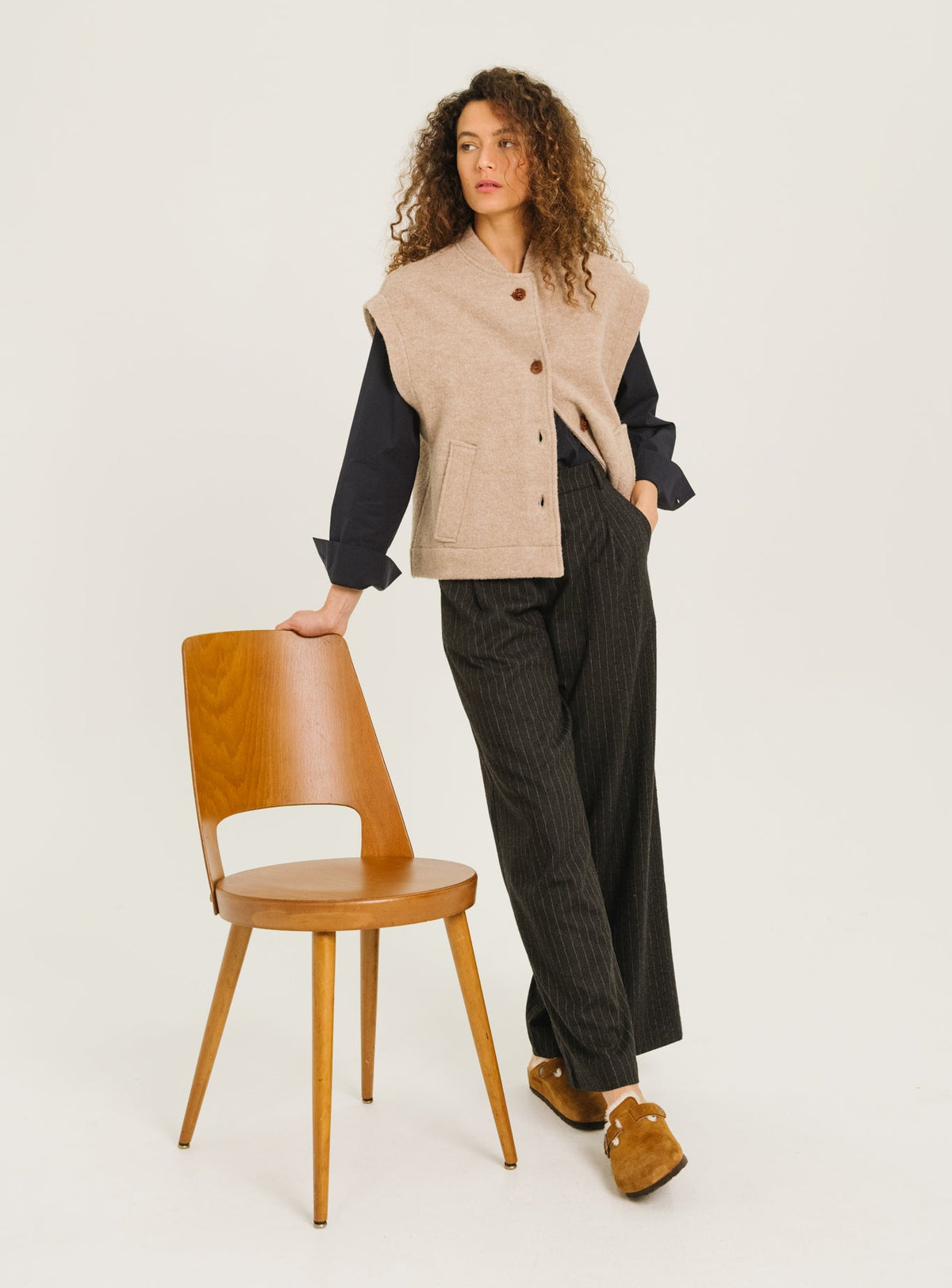 GILET SONNY - WOOD