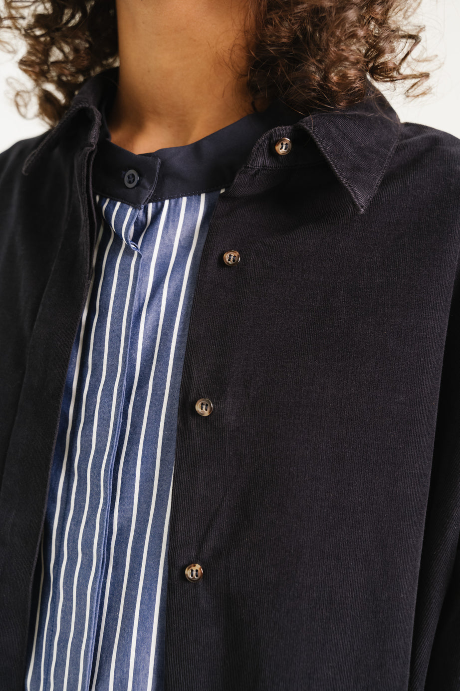 CHEMISE JUNE - NAVY