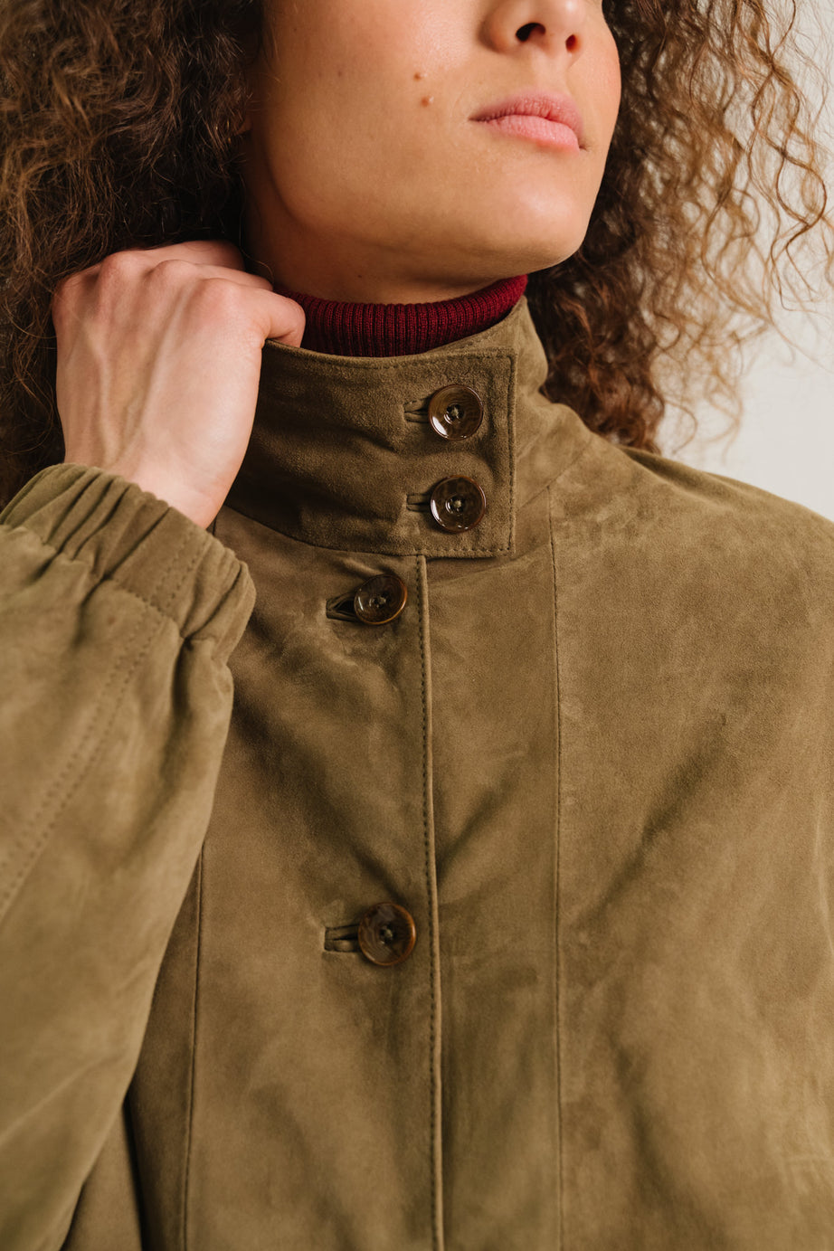 BLOUSON LISE - KAKI