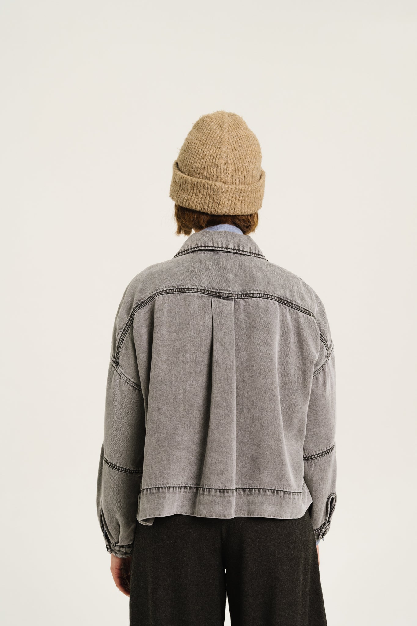 VESTE JUSTINE - CHARBON