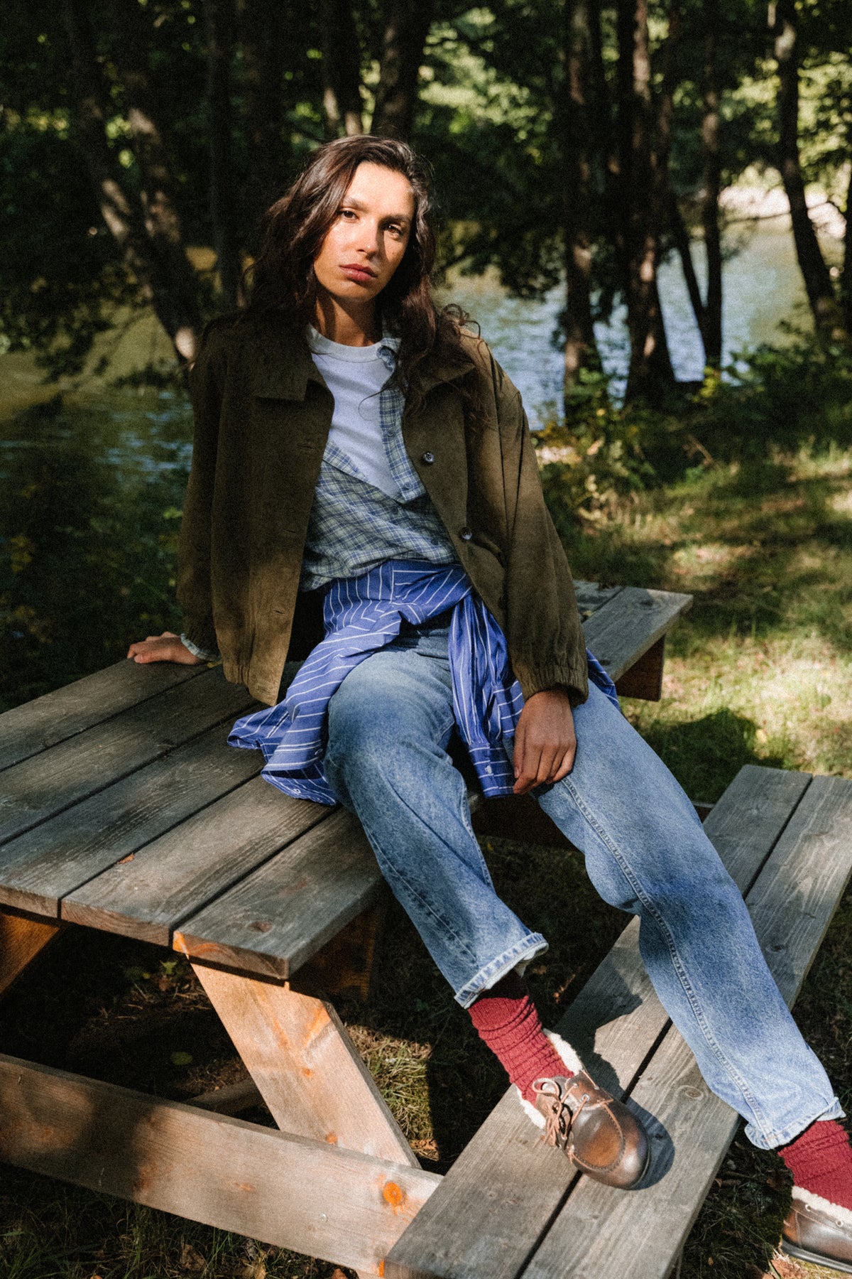 BLOUSON LISE - KAKI