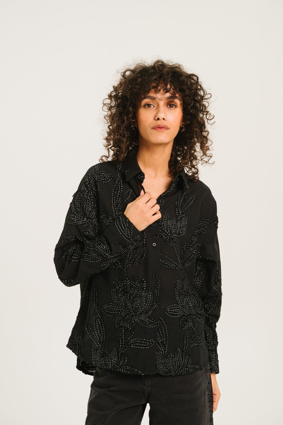 SHIRT ENORA - VELVET