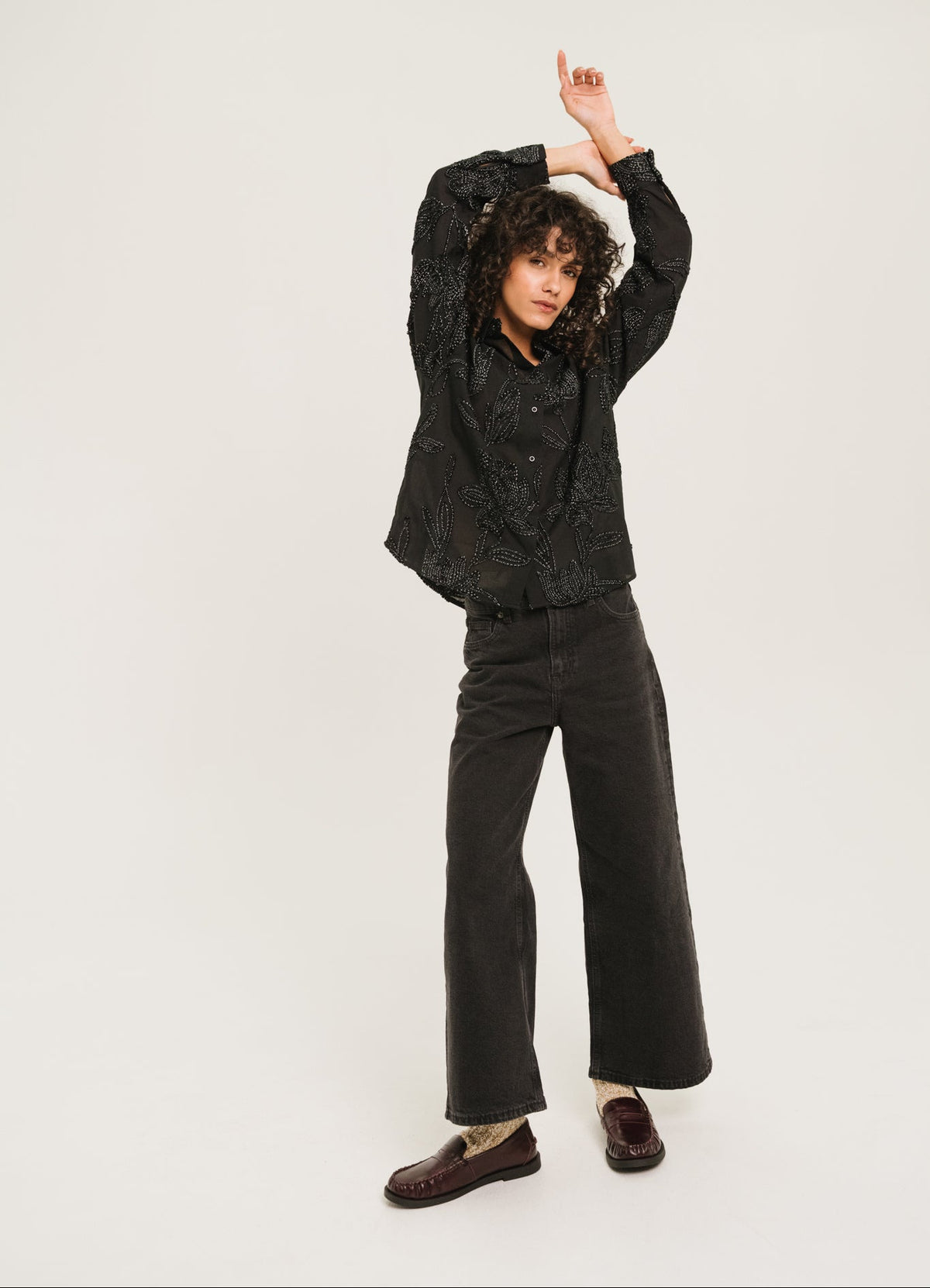 SHIRT ENORA - VELVET