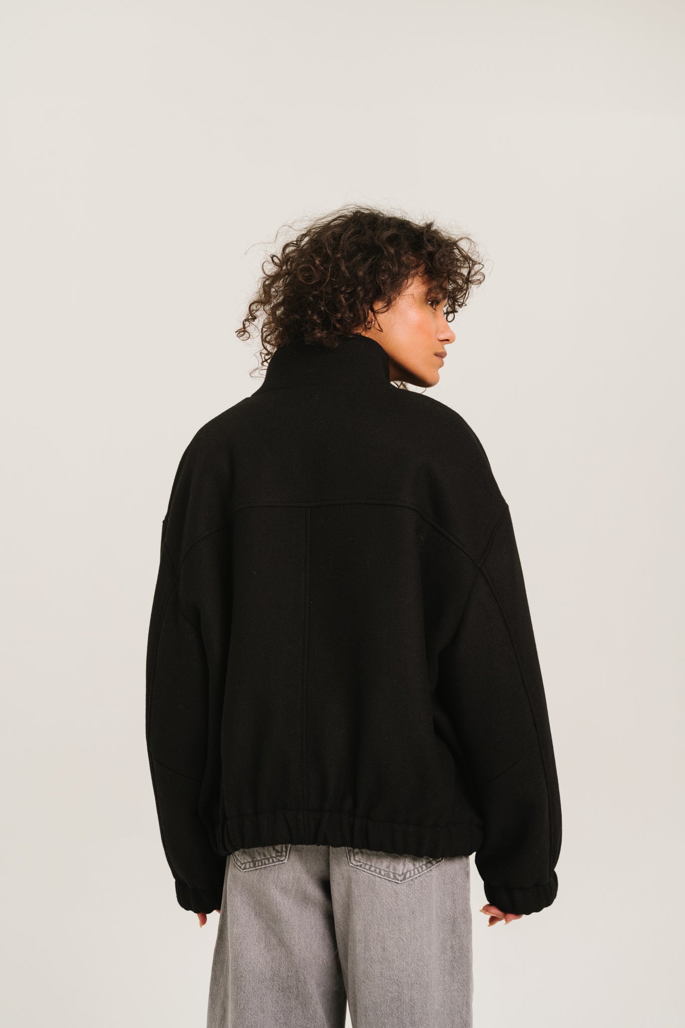 BLOUSON LISE - BLACK