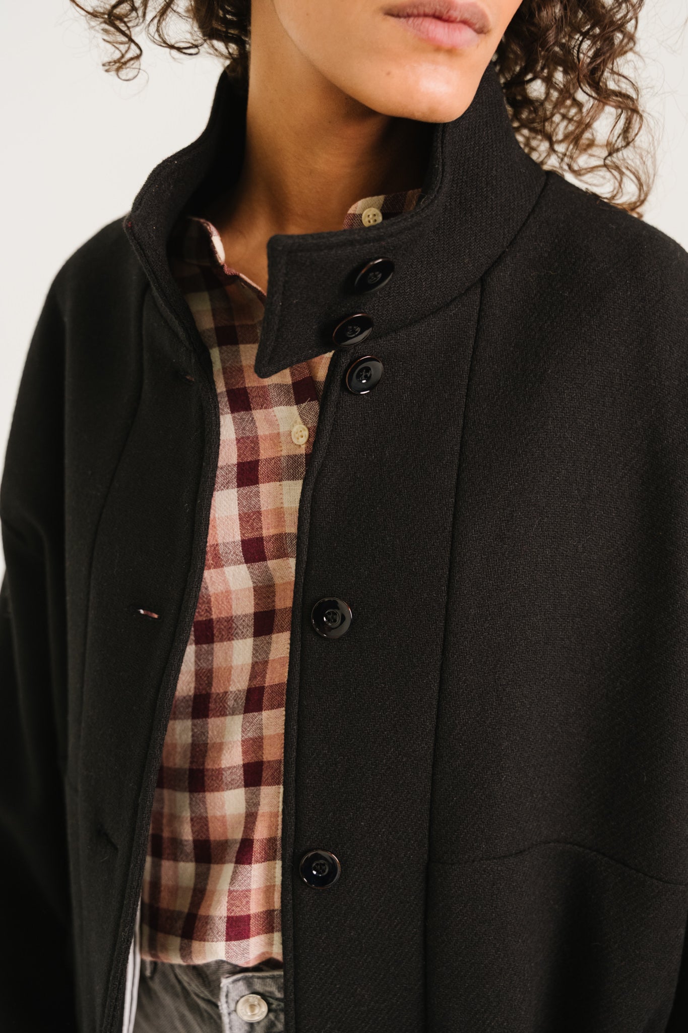 BLOUSON LISE - BLACK