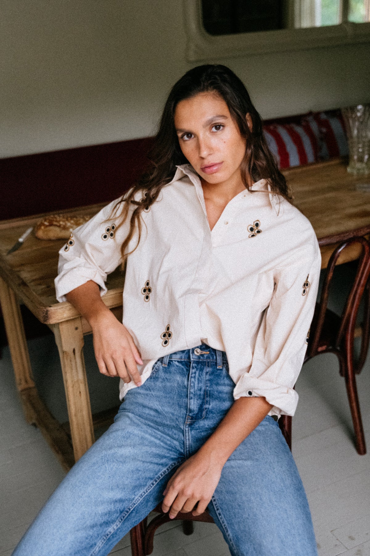 CHEMISE ELIE - BLEONE