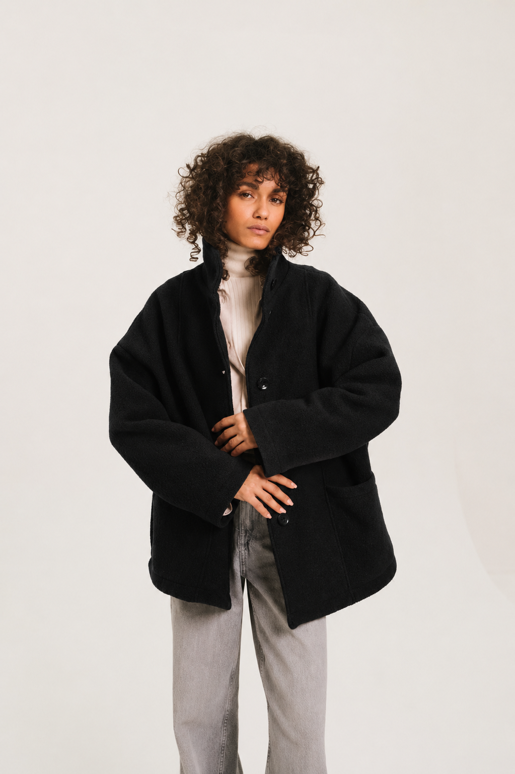 JACKET DAPHNE - BLACK