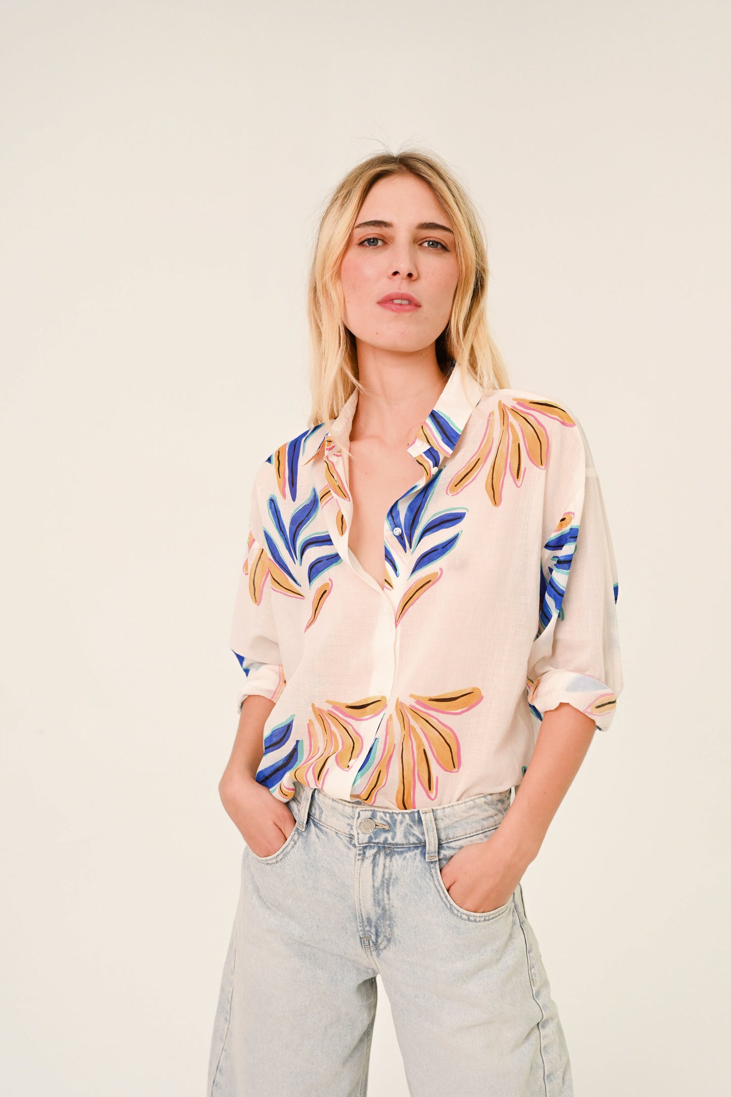 CHEMISE ENORA - YUZU