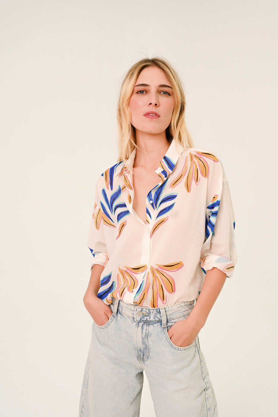 CHEMISE ENORA - YUZU